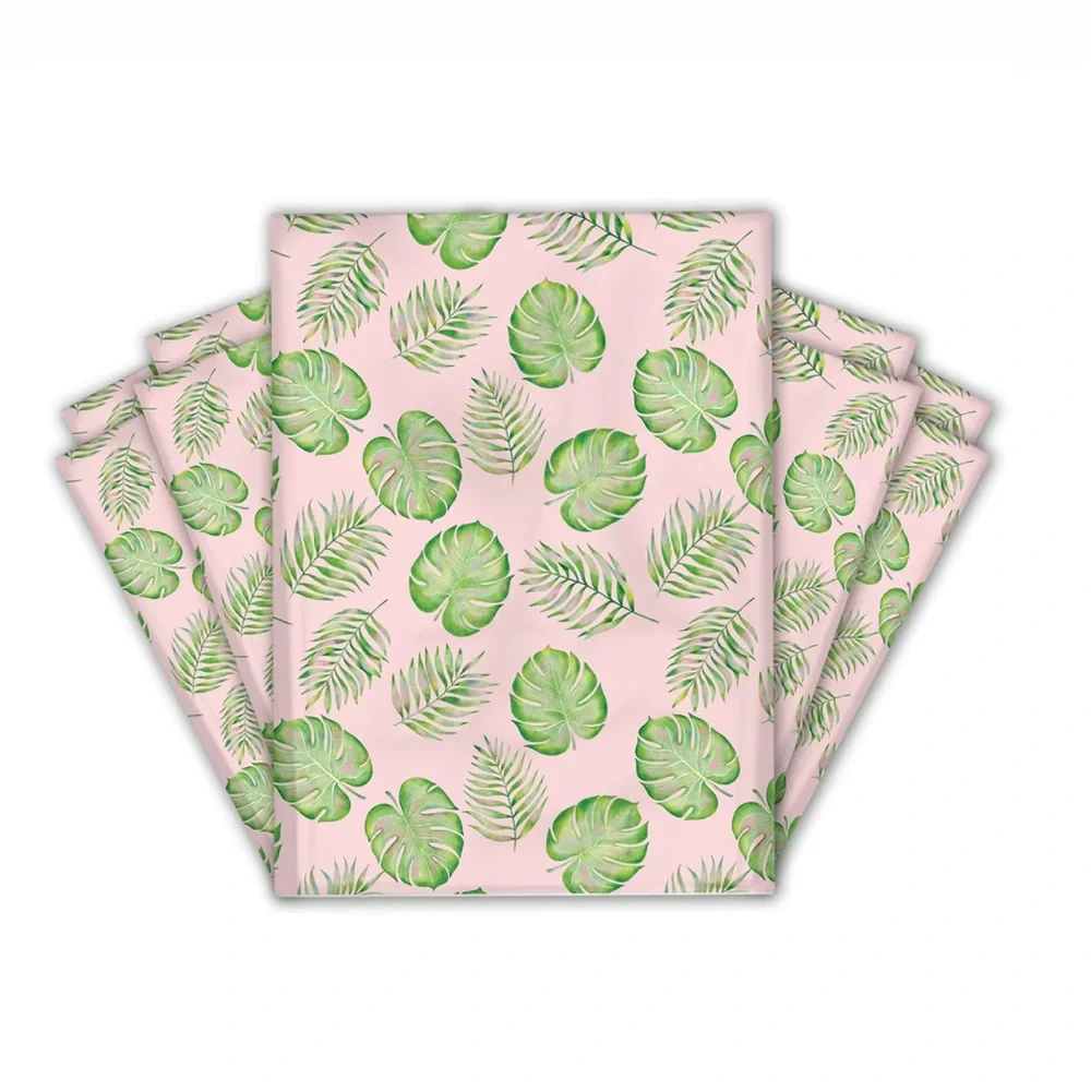 25 10X13 Poly Mailers Palm Leaves, Shipping Envelopes PRICE IS FIRM - Picture 12 of 16